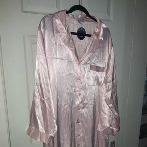 NWT jones new york women’s plus size button down nightgown